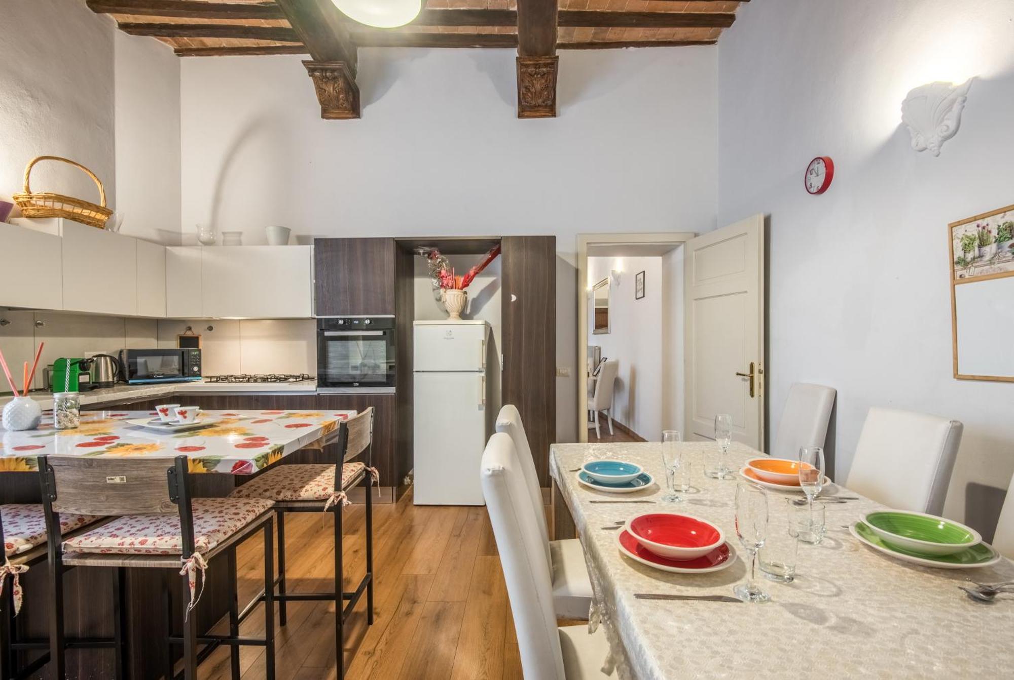 Incantevole Appartamento Banchi Di Sopra Siena Esterno foto