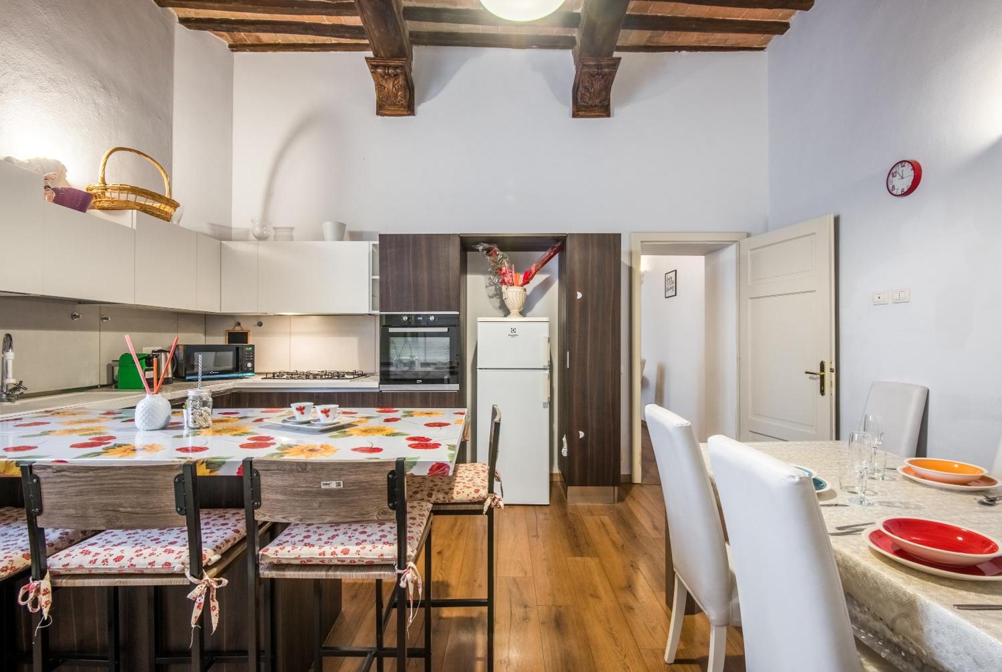 Incantevole Appartamento Banchi Di Sopra Siena Esterno foto