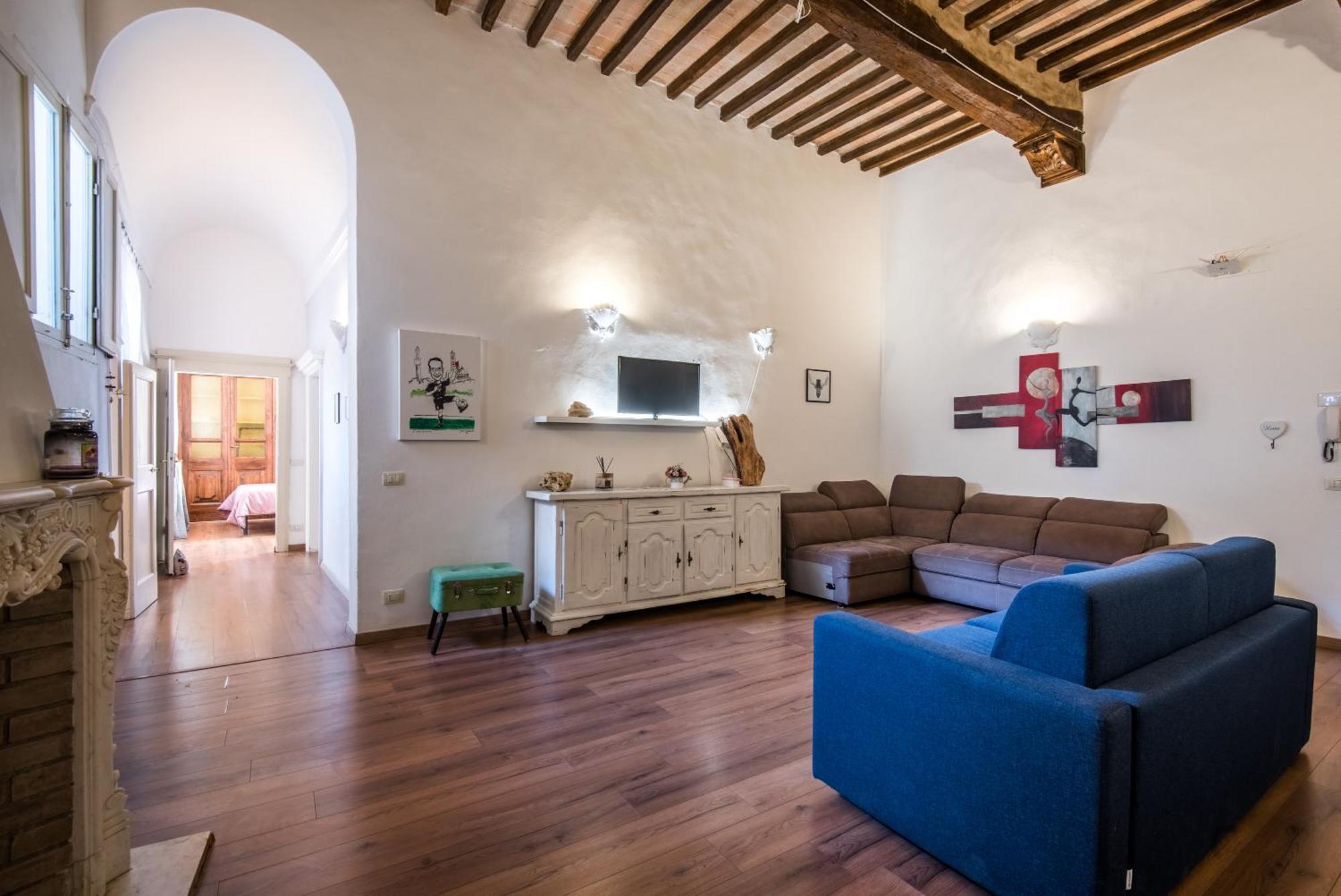 Incantevole Appartamento Banchi Di Sopra Siena Esterno foto