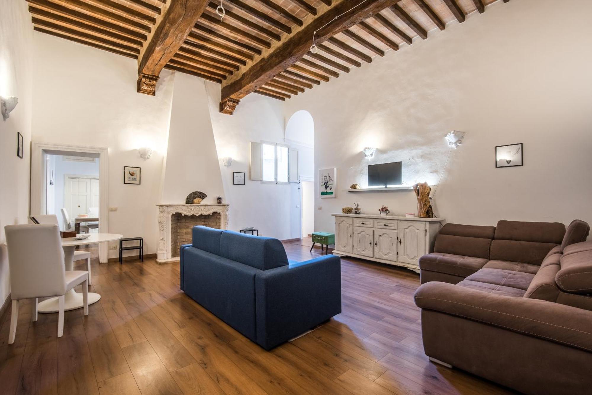 Incantevole Appartamento Banchi Di Sopra Siena Esterno foto