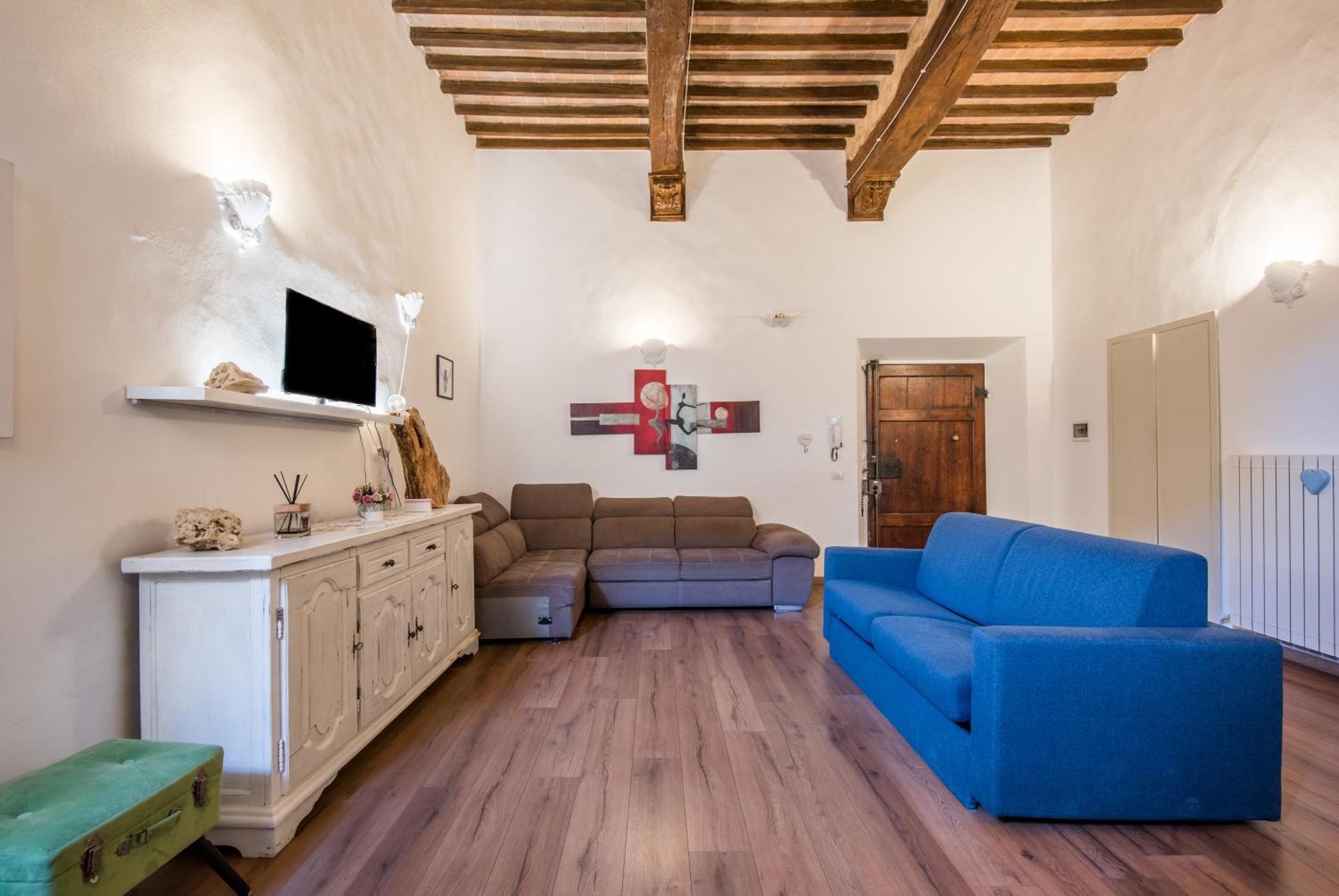 Incantevole Appartamento Banchi Di Sopra Siena Esterno foto